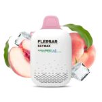 flerbar 0zero nicotine 3500 puffs vape peach freeze