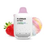 flerbar 0zero nicotine 3500 puffs vape strawberry cotton candy