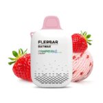 flerbar 0zero nicotine 3500 puffs vape strawberry ice cream