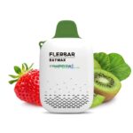 flerbar 0zero nicotine 3500 puffs vape strawberry kiwi