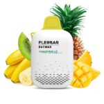 flerbar 0zero nicotine 3500 puffs vape tropical fruit