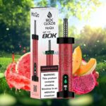 hoqa hok clouds 80k puffs 5 nicotine shisha based vape dragon melon