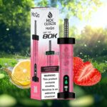 hoqa hok clouds 80k puffs 5 nicotine shisha based vape strawberry lemonade