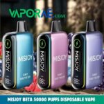 misjoy beta 50000 puffs disposable vape 50mg in the uae