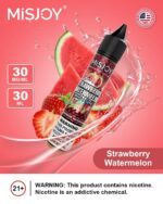 misjoy premium salt nicotine 30mg 30mg liquid usa brand strawberry watermelon