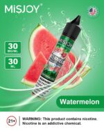 misjoy premium salt nicotine 30mg 30mg liquid usa brand watermelon