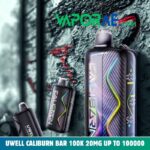 uwell caliburn bar 100k 20mg up to 100000 puffs disposable vape in the uae