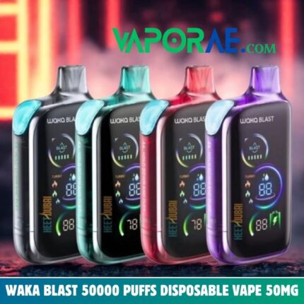 waka blast 50000 puffs disposable vape 50mg in the uae