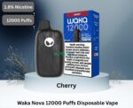 waka nova 12000 puffs 18mg disposable vape cherry