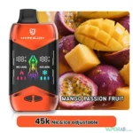 hyperjoy 45000 puffs disposable vape 50 mg in uae mango passion fruit