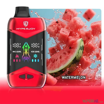 hyperjoy 45000 puffs disposable vape 50 mg in uae watermelon