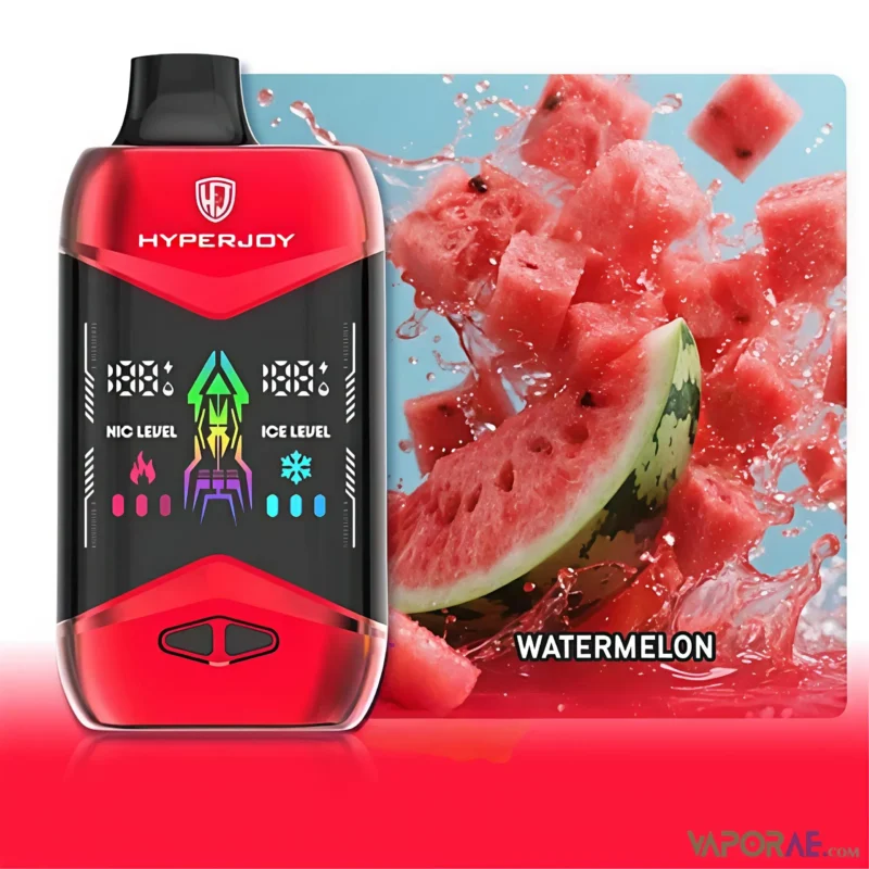 hyperjoy 45000 puffs disposable vape 50 mg in uae watermelon