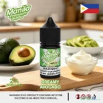 monila premium e juice 30ml 20mg creamy avocado