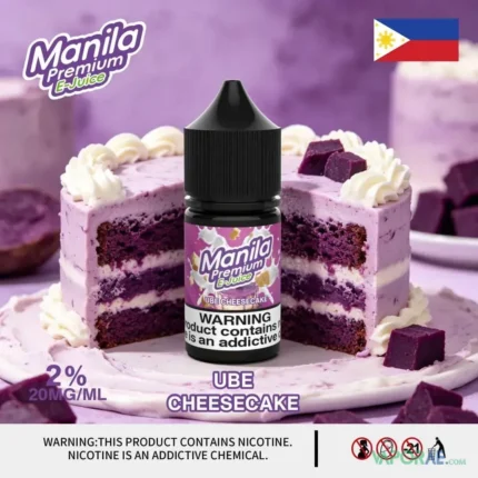 monila premium e juice 30ml 20mg ube cheesecake