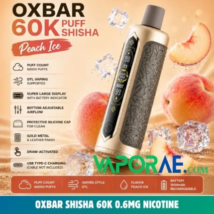 oxbar shisha 60k nicotine