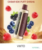 oxbar shisha 60k nicotine vmto