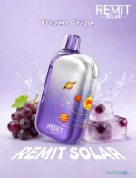 remit solar 50000 puffs 50mg nicotine frozen grape