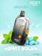 remit solar 50000 puffs 50mg nicotine miami mint
