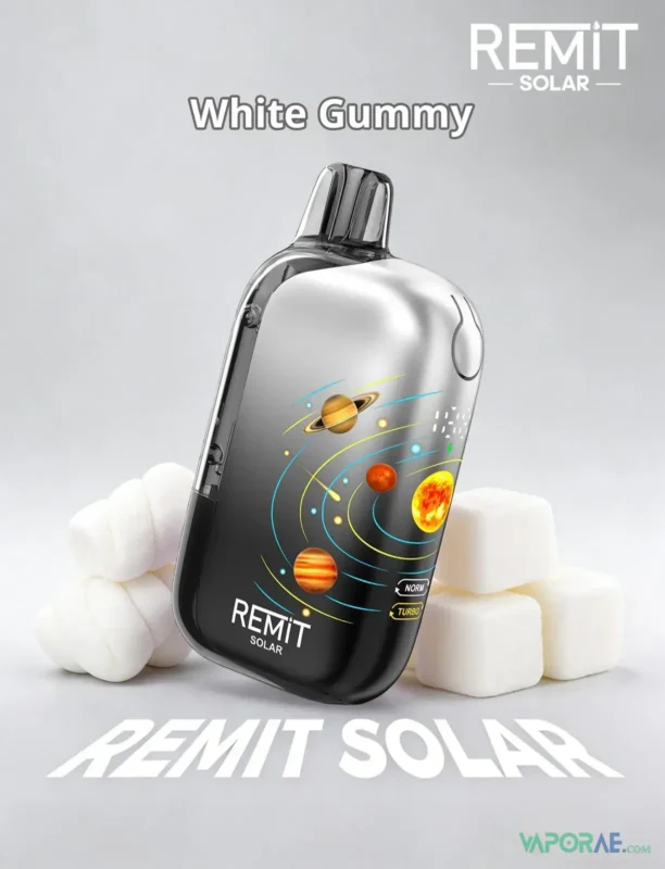 remit solar 50000 puffs 50mg nicotine white gummy