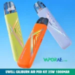 uwell caliburn air pod kit 25w 1000mah in dubai uae