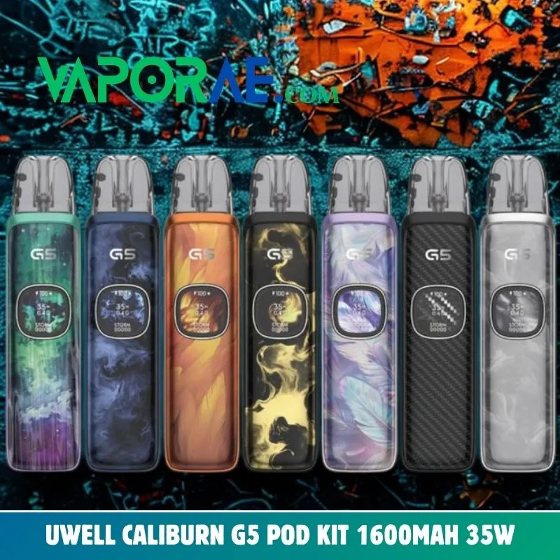 uwell caliburn g5 pod kit 1600mah 35w in dubai