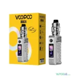voopoo drag 6 kit 220w none build battery silver