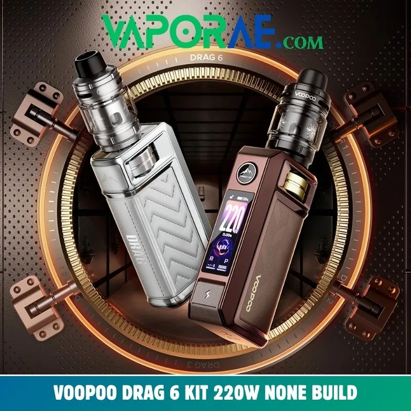 voopoo drag 6 kit 220w none build battery