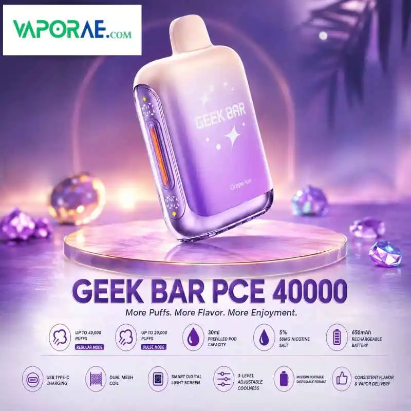 GEEK BAR PCE 40000 Puffs Disposable Vape 50MG in UAE
