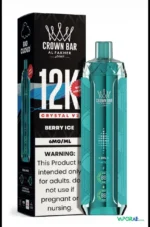 al fakher crown bar 12k crystal v2 disposable vape 12000 puffs in uae berry ice