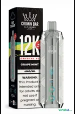 al fakher crown bar 12k crystal v2 disposable vape 12000 puffs in uae grape mint