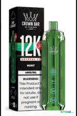 al fakher crown bar 12k crystal v2 disposable vape 12000 puffs in uae mint
