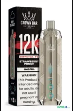 al fakher crown bar 12k crystal v2 disposable vape 12000 puffs in uae strawberry punch