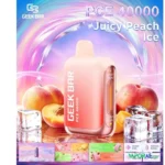 geek bar pce 40000 puffs disposable vape 50mg in uae juicy peach ice