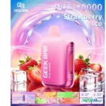 geek bar pce 40000 puffs disposable vape 50mg in uae strawberry ice