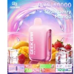 geek bar pce 40000 puffs disposable vape 50mg in uae strawberry mango
