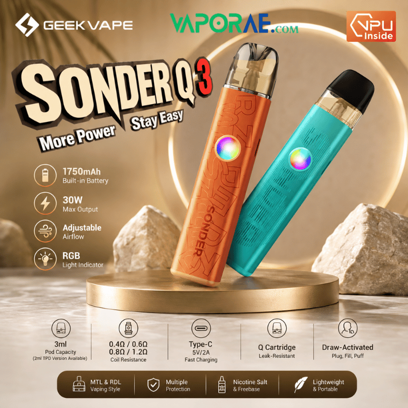 geekvape sonder q3 kit 1750mah 30w in dubai uae