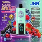jnr shisha classic 80000 puffs disposable vape 3mg in uae mixed berries