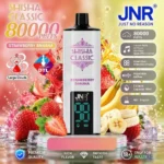 jnr shisha classic 80000 puffs disposable vape 3mg in uae strawberry banana