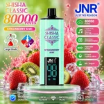jnr shisha classic 80000 puffs disposable vape 3mg in uae strawberry kiwi