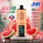 jnr shisha classic 80000 puffs disposable vape 3mg in uae watermelon