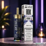 mazaya deep cloud shisha 80000 puffs disposable vape in dubai uae berry ice