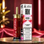 mazaya deep cloud shisha 80000 puffs disposable vape in dubai uae strawberry cherry