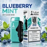 mazaya deep lite cloud edge 40000 puffs disposable vape in dubai uae blueberry mint