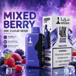 mazaya deep lite cloud edge 40000 puffs disposable vape in dubai uae mixed berry