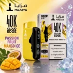 mazaya deep lite cloud edge 40000 puffs disposable vape in dubai uae passion fruit mango ice