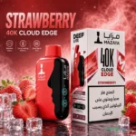 mazaya deep lite cloud edge 40000 puffs disposable vape in dubai uae strawberry