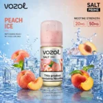 vozol salt prime 30ml salt nic vape juice in dubai uae peach ice