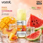 vozol salt prime 30ml salt nic vape juice in dubai uae peach mango watermelon