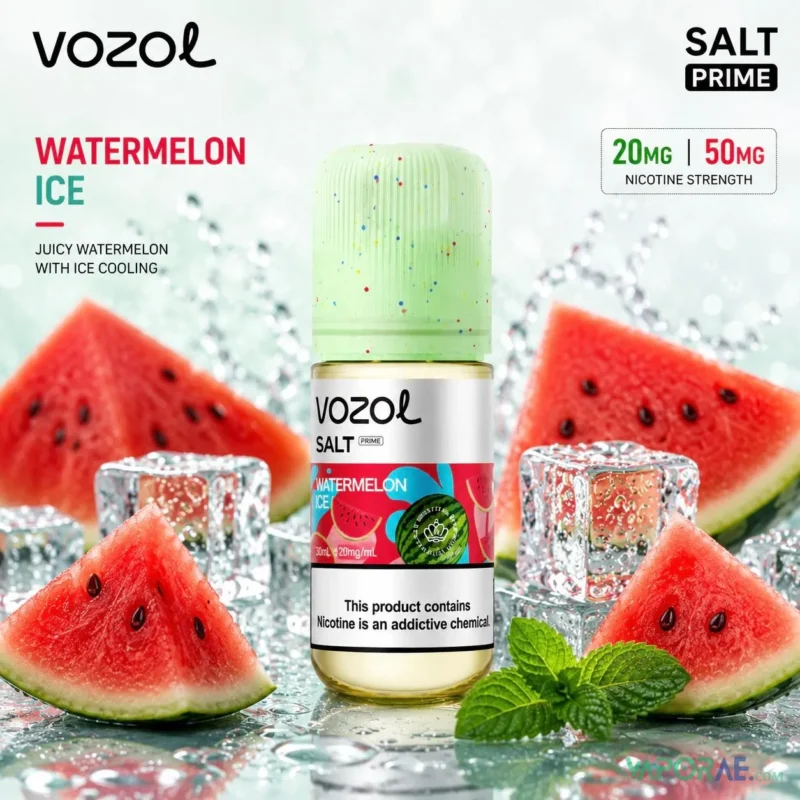 vozol salt prime 30ml salt nic vape juice in dubai uae watermelon ice