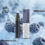 alt nu 8000 puffs disposable vape 20mg in dubai uae blackberry ice